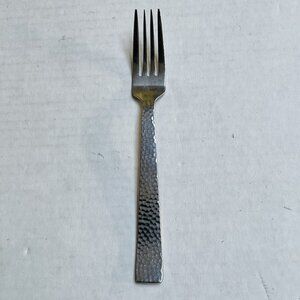 Salad Fork Godinger CASTELLO Hammered Stainless Steel Replacement